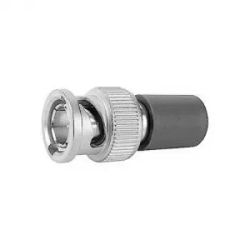 Telegärtner resistenza di terminazione BNC 75 Ohm, connettore maschio, 1 W, DC-1 GHz, ottone nichelato, J01006A0001