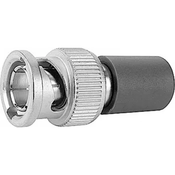 Telegärtner resistenza di terminazione BNC 75 Ohm, connettore maschio, 1 W, DC-1 GHz, ottone nichelato, J01006A0001