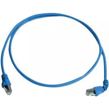 Telegärtner 100008016 cavo patch CAT 6a S/FTP, RJ45, 0,5 m, blu, LSZH, 10 Gbps