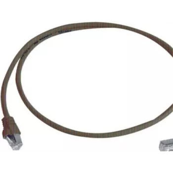 Telegärtner cavo patch Cat 6A S/FTP, PiMF, blu, 2,0 m, un'estremità angolata L00001A0159