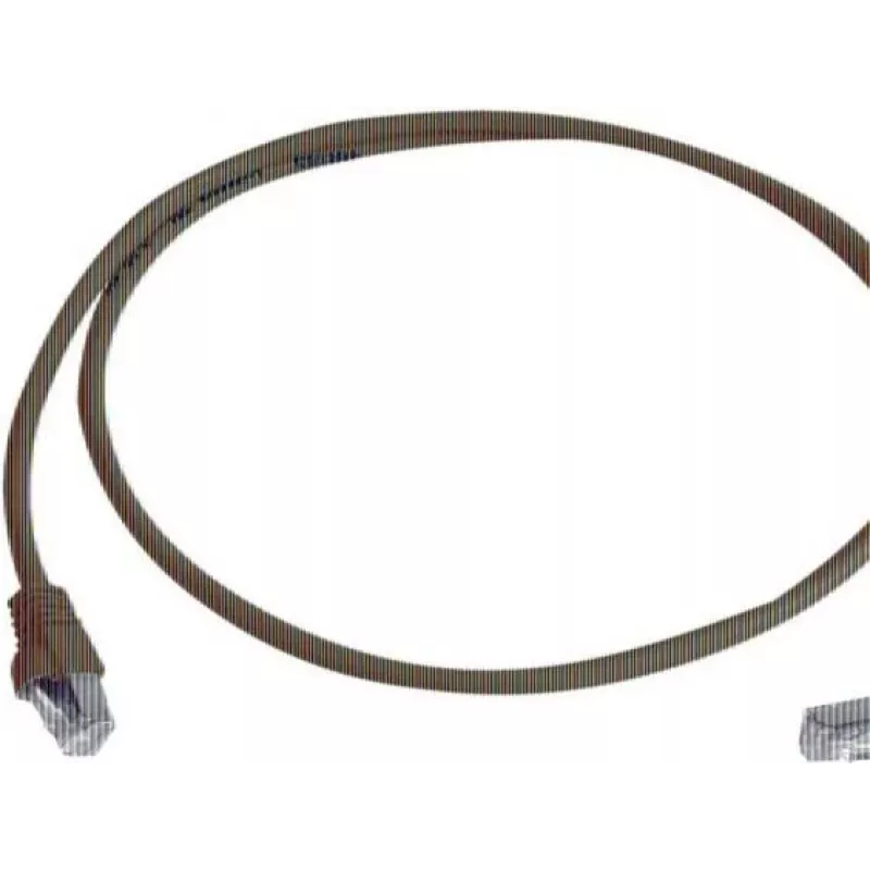 Telegärtner cavo patch Cat 6A S/FTP, PiMF, blu, 2,0 m, un'estremità angolata L00001A0159