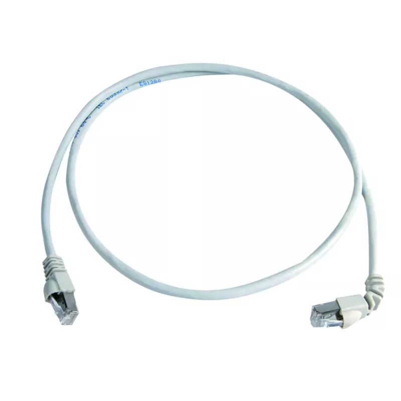 Telegärtner cavo di rete Cat.7 MP8 FS 600 LSZH 2,0 m, 1x90 gradi bianco 2 m L00001A0164