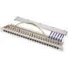 TELEGÄRTNER MPP16-HS Patch panel modulare 16 porte, 1U, grigio chiaro RAL 7035 J02022A0050