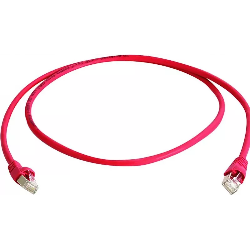 Telegärtner 100008681 Cavo di rete Cat6a S/FTP, rosso, 3,5 m