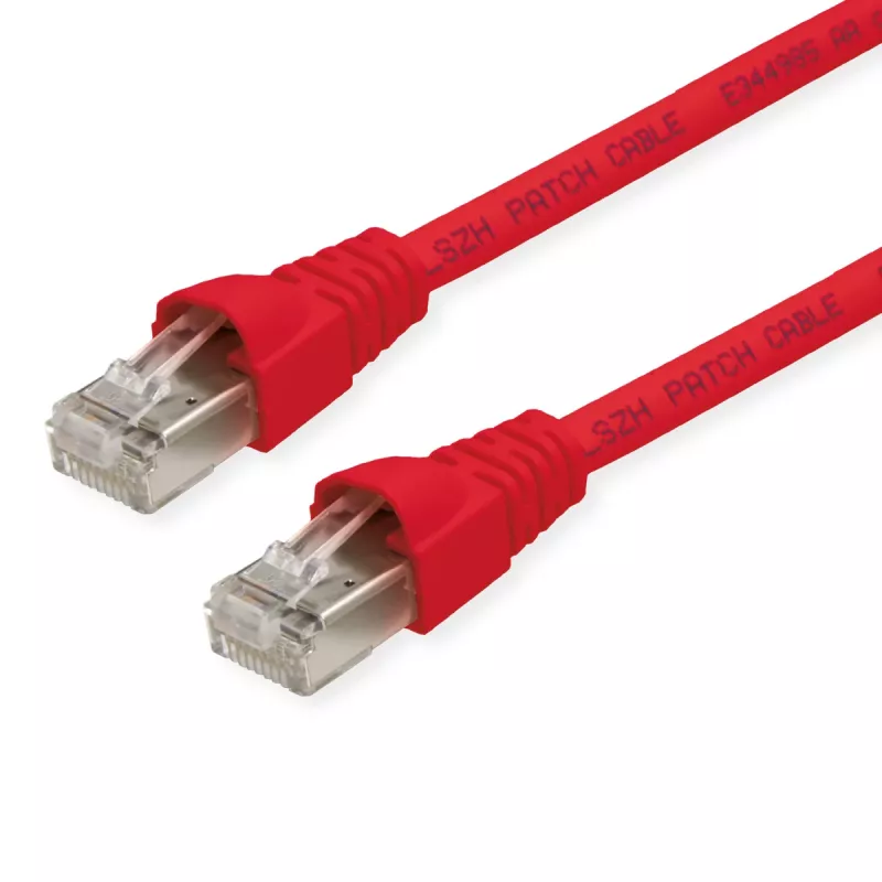 Telegärtner 100008681 Cavo di rete Cat6a S/FTP, rosso, 3,5 m
