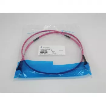 Telegärtner Cavo patch in fibra ottica multimodale OM4 LC su LC da 1 m, viola