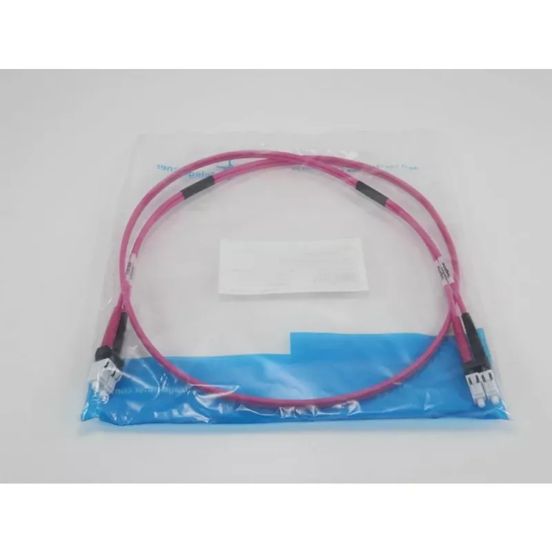 Telegärtner Cavo patch in fibra ottica multimodale OM4 LC su LC da 1 m, viola
