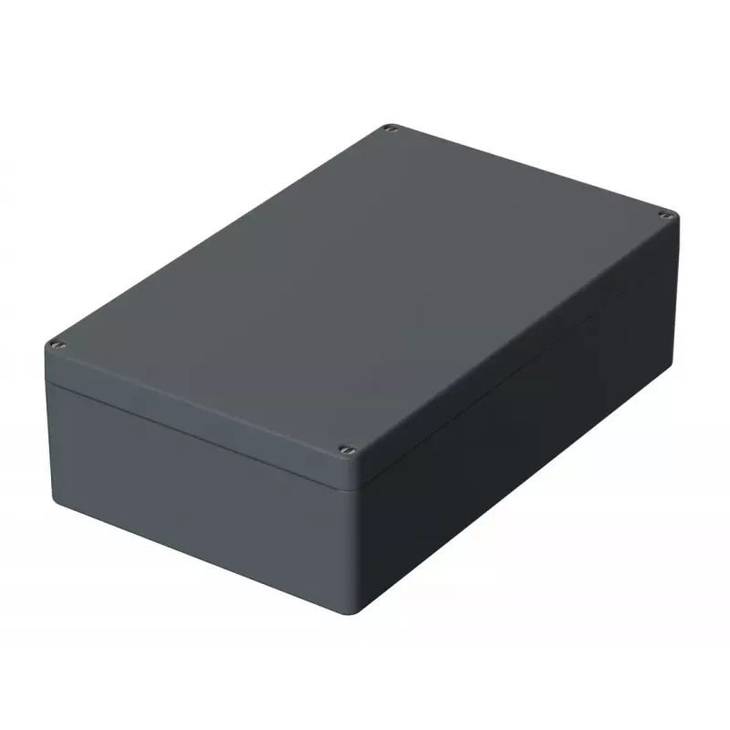 BOPLA Euromas P Custodia universale 400 x 250 x 121 mm poliestere grigio argento RAL 7001 4355000