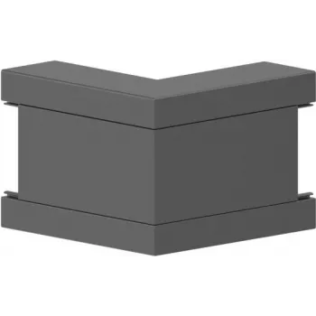 GGK BR 60x130/80-AE Angolo esterno 60x130/80 RAL 9005 PVC (12793)
