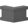 GGK BR 60x130/80-AE Angolo esterno 60x130/80 RAL 9005 PVC (12793)