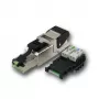 TELEGÄRTNER DataVoice Office Connettore maschio RJ45 schermato Cat.6A per assemblaggio in campo, 5-9 mm J00026A2003