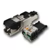 TELEGÄRTNER DataVoice Office Connettore maschio RJ45 schermato Cat.6A per assemblaggio in campo, 5-9 mm J00026A2003