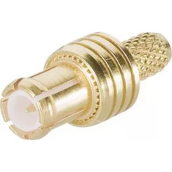 TELEGÄRTNER Connettore maschio MCX dritto 50 Ohm crimp/saldatura per RG174/RG188/RG316
