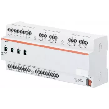 ABB Raum Master REG RM/S3.1 controller KNX Raum Master, 3 ingressi universali, 3 uscite di commutazione, 3 uscite PWM, montaggio su guida DIN, 3 TE 2CDG110165R0011