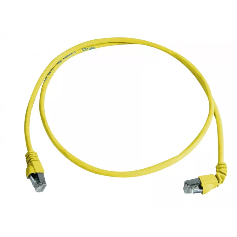 Telegärtner 100008675 cavo patch CAT 6a S/FTP, RJ45, 5 m, giallo, LSZH