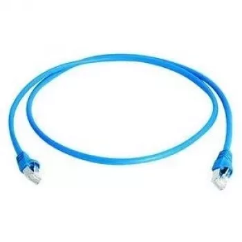 TELEGÄRTNER cavo patch Cat.6A S/FTP LSZH, 2 m, blu, RJ45, EIA/TIA 568B L00001A0289