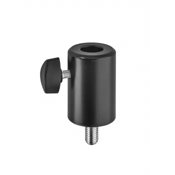 König & Meyer 66370-000-55 adattatore mini TV con perno M10 filettatura esterna nero