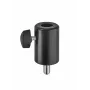 König & Meyer 66370-000-55 adattatore mini TV con perno M10 filettatura esterna nero