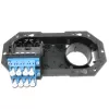 Telegärtner OAD modulo di uscita con 4 x duplex LC, bianco alpino (H02051C0072)
