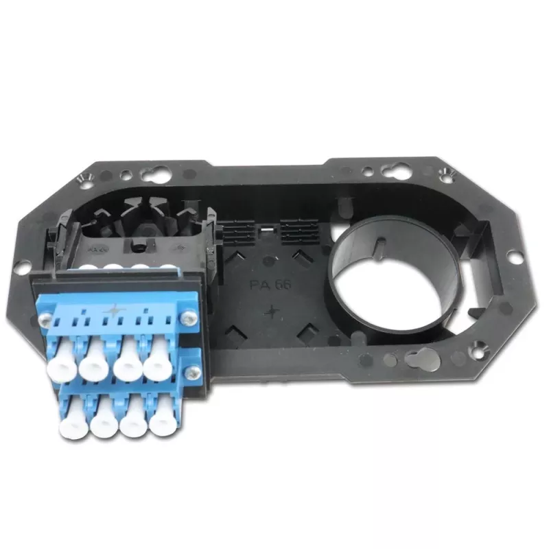 Telegärtner OAD modulo di uscita con 4 x duplex LC, bianco alpino (H02051C0072)