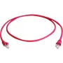 Telegärtner MP8 FS 600 Cat.7 S/FTP cavo patch, connettore RJ45 su connettore RJ45, 50 m, rosso
