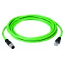Telegärtner 100017297 cavo patch Cat.6A U/UTP RJ45, 1m, grigio, LSZH, 10Gbps