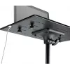 König & Meyer 12185-000-55 supporto per notebook nero