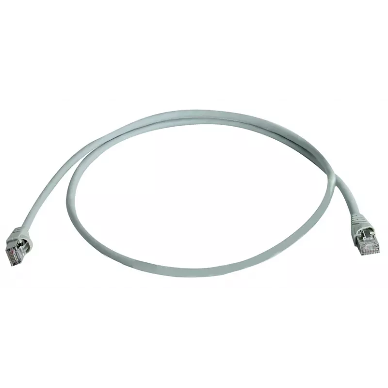 TELEGÄRTNER TEGA Cat.6A IEC MP8 FS 500 LSZH cavo patch 7m grigio L00004A0093