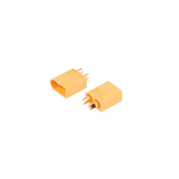 S CONN MAXIMUM CONNECTIVITY SC02-XT60 coppia di connettori XT60 (maschio e femmina) 60A alta corrente contatti dorati per modelli RC, droni, batterie