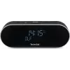 TechniSat DigitRadio 53 BT radiosveglia DAB+/FM con Bluetooth e funzione di ricarica USB, nero