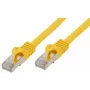 S CONN cavo patch standard Cat. 6A con cavo grezzo Cat.7 S/FTP doppio schermato senza alogeni giallo 50,0 m 16675550Y