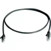 Telegärtner L00001A0238 cavo di rete Cat6 U/UTP nero 2 m