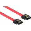 GoodConnections cavo SATA 3 Gb/s con blocco, 0,5 m, rosso 5045-A05