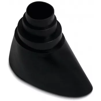 TechniSat set tegola in alluminio per tetto, nero con guarnizione in gomma (0000/1718)