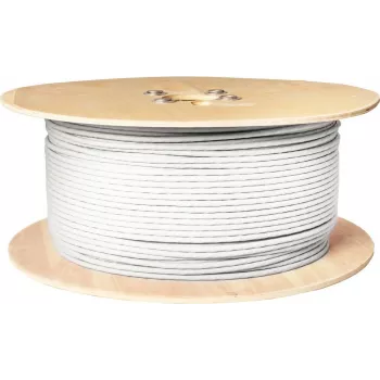 S CONN MAXIMUM CONNECTIVITY cavo coassiale SAT 0,9/4,6 triplo schermato CCS 100 dB 500m bianco 15-39005006