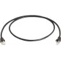 Telegärtner Cavo patch Cat 6A S/FTP, 1,5 m, nero L00001A0169