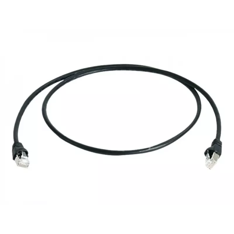 Telegärtner Cavo patch Cat 6A S/FTP, 1,5 m, nero L00001A0169