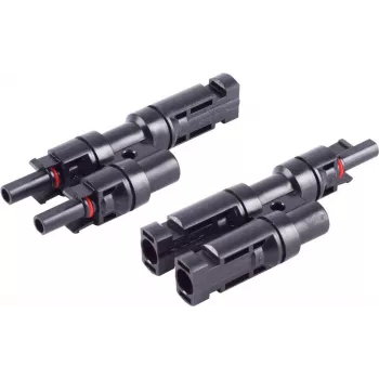 S CONN MAXIMUM CONNECTIVITY Set adattatore a T PV4, 2/1, IP68, 1.5kV, nero (02-21012)