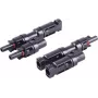 S CONN MAXIMUM CONNECTIVITY Set adattatore a T PV4, 2/1, IP68, 1.5kV, nero (02-21012)
