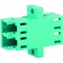 Telegärtner J08071A0021 Connettore in fibra ottica LC/APC single-mode, verde