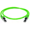 Telegärtner 100017323 Cavo patch RJ45, CAT 5e, U/UTP, verde, 0,5 m