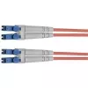Telegärtner cavo patch in fibra ottica LC-LC multimodale OM4, 50/125 µm, 3 m
