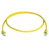 TELEGÄRTNER TEGA Cavo patch Cat.6A S/FTP, 4 m, giallo, LSZH L00003A0185