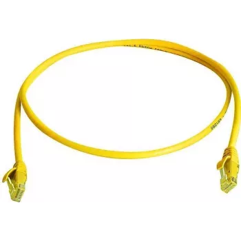 Telegärtner 100009282 cavo patch RJ45, CAT 6, 25,0 m, giallo, ignifugo, con guaina antitorsione