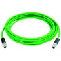 TELEGÄRTNER TEGA L80000A0000 cavo patch Industrial Ethernet STX M12 X-coded Cat.6a, 0,5 m