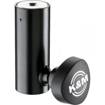 K&M 24528 flangia riduttrice da 38mm a 35mm per supporti diffusori, nero 24528-000-55