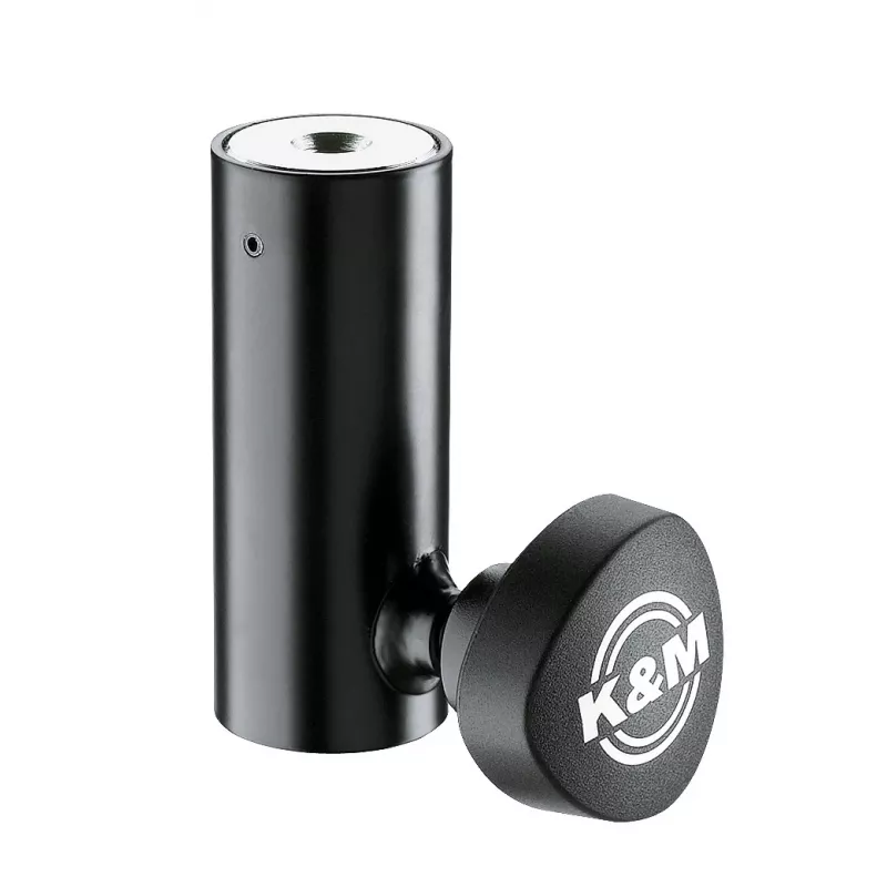 K&M 24528 flangia riduttrice da 38mm a 35mm per supporti diffusori, nero 24528-000-55