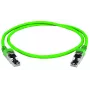 TELEGÄRTNER cavo patch di rete RJ45 Cat 5e SF/UTP 20 m verde guaina PUR