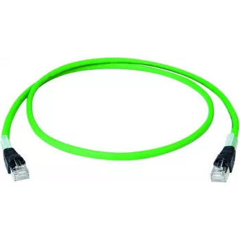 Telegärtner L80404A0005 Cavo di rete Cat6a S/FTP (S-STP) verde da 7,5 m