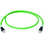Telegärtner L80404A0005 Cavo di rete Cat6a S/FTP (S-STP) verde da 7,5 m